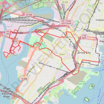 Forever drawn in by the mystique of Kearny Point trail, distance, elevation, map, profile, GPS track