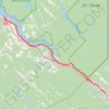 Témiscouata-sur-le-Lac - Edmundston trail, distance, elevation, map, profile, GPS track