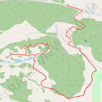Top of Mountain over Arbutus Grove trail, distance, elevation, map, profile, GPS track