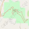 Gutierrez Canyon-Milne Open Space loop trail, distance, elevation, map, profile, GPS track