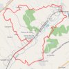 Bajamont, le circuit des fontaines et lavoirs trail, distance, elevation, map, profile, GPS track