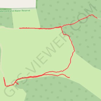 Kankakee Sands in Illinois trail, distance, elevation, map, profile, GPS track
