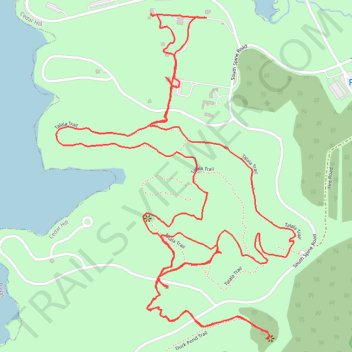 Cedar Hill State Park - Talala Trail trail, distance, elevation, map, profile, GPS track