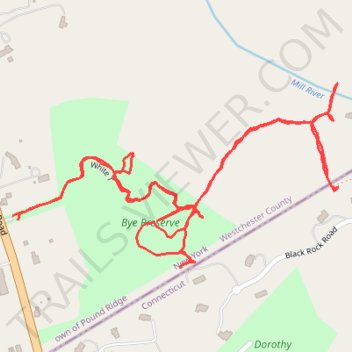 Bye Preserve trail, distance, elevation, map, profile, GPS track
