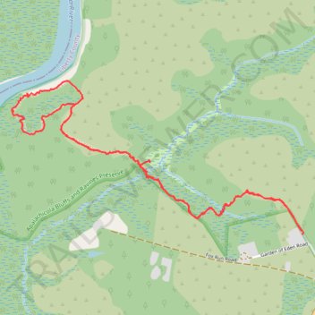 Garden of Eden Trail Hike trail, distance, elevation, map, profile, GPS track