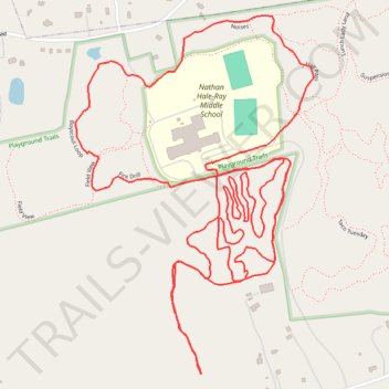 Playground Trails MTB trail, distance, elevation, map, profile, GPS track