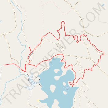 Murdock Lake Trails trail, distance, elevation, map, profile, GPS track