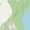 Cascade Falls Trail trail, distance, elevation, map, profile, GPS track