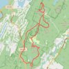 Loop Hike in Ramapo Valley County Reservation trail, distance, elevation, map, profile, GPS track