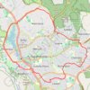 Tuggeranong Loop trail, distance, elevation, map, profile, GPS track