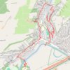 Elmhurst Batheaston trail, distance, elevation, map, profile, GPS track