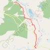 Highline Trail in Glacier National Park trail, distance, elevation, map, profile, GPS track