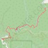 Dawn Mine, Millard Creek and Millard Falls trail, distance, elevation, map, profile, GPS track