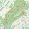 Tourne County Park loop trail, distance, elevation, map, profile, GPS track