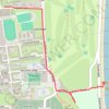 Aberdeen Beach trail, distance, elevation, map, profile, GPS track