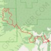 Stack Rock Loop Trail in Boise National Forest trail, distance, elevation, map, profile, GPS track