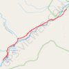 Catawba Falls River Trail in Pisgah National Forest trail, distance, elevation, map, profile, GPS track