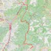 Afternoon Trail Run trail, distance, elevation, map, profile, GPS track