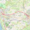 Irvine, Scotland to Kilmarnock and back trail, distance, elevation, map, profile, GPS track