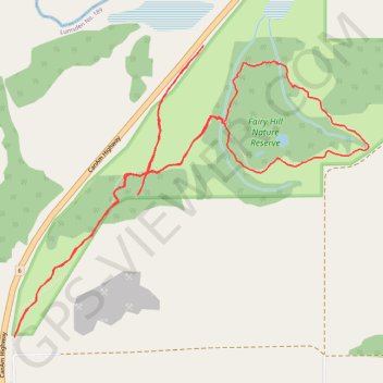Fairy Hill Nature Reserve trail, distance, elevation, map, profile, GPS track
