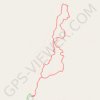 Ladder Canyon and Painted Canyon Loop trail, distance, elevation, map, profile, GPS track