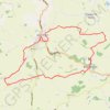 Brent Eleigh and Lavenham Walk trail, distance, elevation, map, profile, GPS track