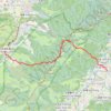 石塘左左 担水徑坑 trail, distance, elevation, map, profile, GPS track