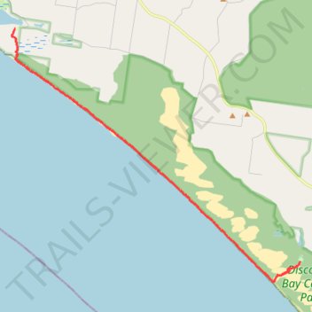 Great Southern West Walk - Monibeong to Swan Lake trail, distance, elevation, map, profile, GPS track