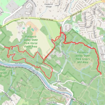 Morning Hike trail, distance, elevation, map, profile, GPS track