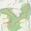 Chestnut Hill Loop Trail in White Clay Creek State Park trail, distance, elevation, map, profile, GPS track