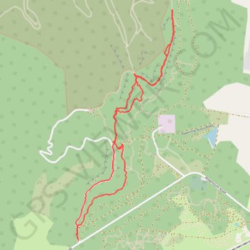 Denman common for Orienteering event trail, distance, elevation, map, profile, GPS track