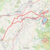 Blessington trail, distance, elevation, map, profile, GPS track