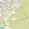 Marsden Binn Moor trail, distance, elevation, map, profile, GPS track