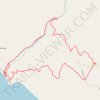 Arch Rock Loop via Coast Trail and Bear Valley Trail trail, distance, elevation, map, profile, GPS track