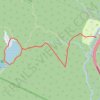 Lonesome Lake Loop Trail in Franconia Notch State Park trail, distance, elevation, map, profile, GPS track