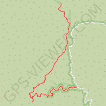 Tenaja Falls trail, distance, elevation, map, profile, GPS track