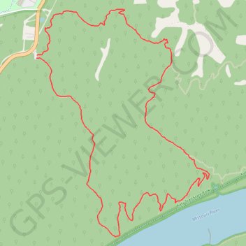 Lewis & Clark Loop Trail via Clark Trail in Weldon Spring Conservation Area trail, distance, elevation, map, profile, GPS track
