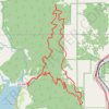 Boca trails in Tahoe National Forest trail, distance, elevation, map, profile, GPS track