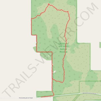 Jaloran trail, distance, elevation, map, profile, GPS track