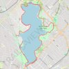 White Rock Lake Loop trail, distance, elevation, map, profile, GPS track