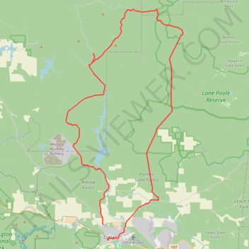 Current Track: 23 OCT 2026 07:27 trail, distance, elevation, map, profile, GPS track