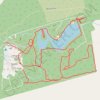 Trails on the property of Unicamp of Ontario trail, distance, elevation, map, profile, GPS track