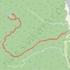 Hike to Claire Lake trail, distance, elevation, map, profile, GPS track