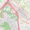 Ellicott City - Meadowbrook Park Loop trail, distance, elevation, map, profile, GPS track
