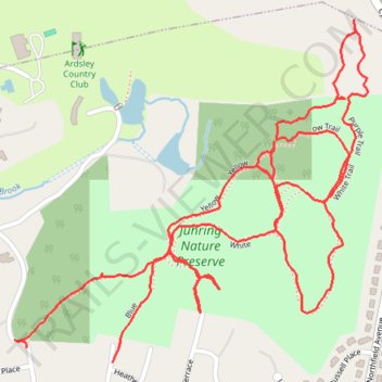 Juhring Nature Preserve trails trail, distance, elevation, map, profile, GPS track