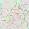 Maribyrnong River trail, distance, elevation, map, profile, GPS track