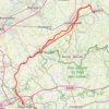 Zwalm-Doornik - 100K trail, distance, elevation, map, profile, GPS track