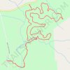 Afternoon hike of Pyrite Loop Trail trail, distance, elevation, map, profile, GPS track