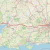 2026-10-03 FlixBus 042 London - Newport trail, distance, elevation, map, profile, GPS track