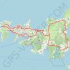 Waiheke Island Bike Loop trail, distance, elevation, map, profile, GPS track